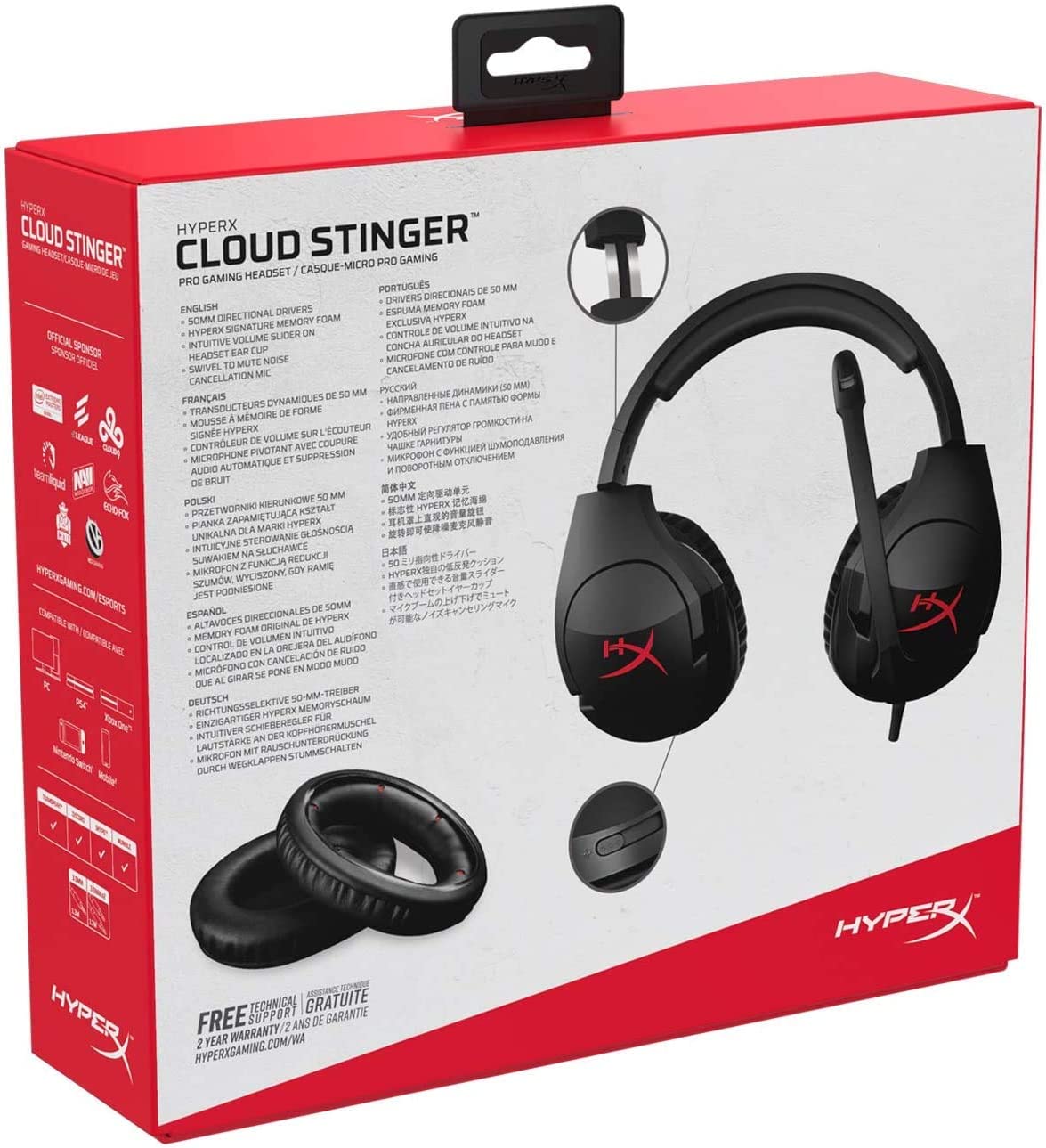 HyperX Cloud Stinger – Gaming Headset HyperX Cloud Stinger – Gaming Headset
